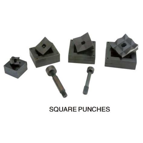 sheet metal square hole punch|1 inch square knockout punch.